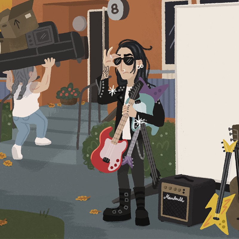 Kim & Hilma - Hårdrockaren