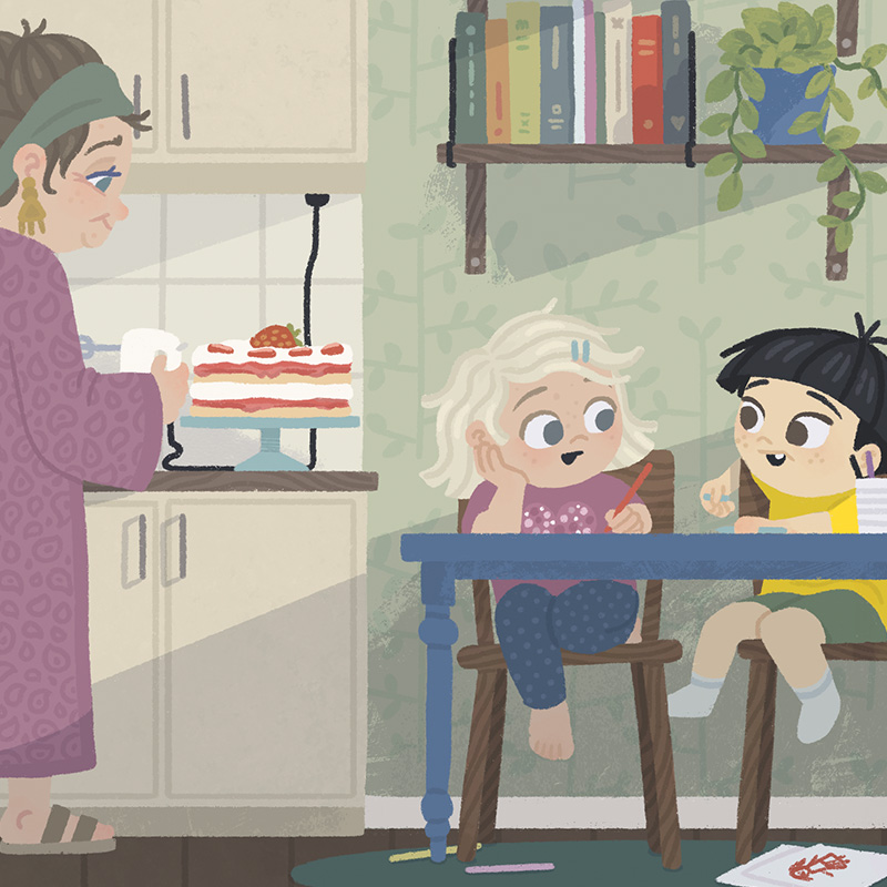 Kim & Hilma - Jordgubbstjuven