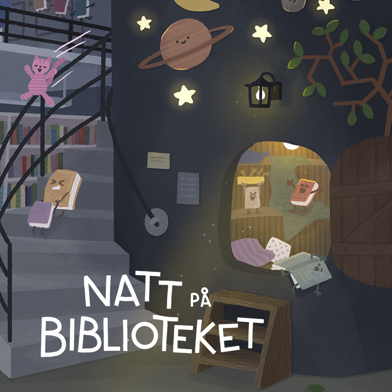 Natt på biblioteket